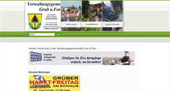 Desktop Screenshot of grub-am-forst.de